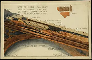 : Hammerbeam Roof at Westminster Hall whr02_01_04