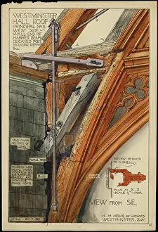 : Hammerbeam Roof at Westminster Hall whr02_01_08