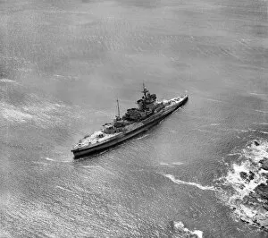 England's Maritime Heritage from the Air Collection: HMS Warspite EAW005977