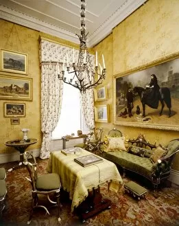 Osborne House interiors Collection: Horn Room, Osborne House J070028