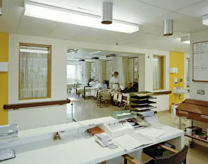 1980s Collection: Hospital ward JLP01_10_34516