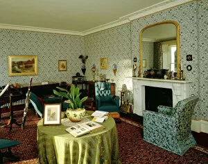 Wall Paper Collection: Down House Drawing Room J980006