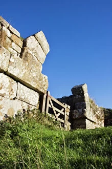 Entrance Collection: Housesteads Milecastle gate N060714