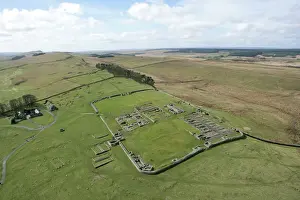 Defence Prints: Housesteads Roman Fort and surrounding countryside N061001