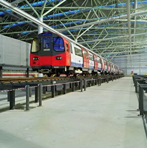 Rail Transport Collection: Jubilee Line depot JLP01_11_61523_02