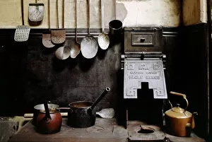 In the kitchen Collection: Kitchen utensils, Brodsworth Hall K950478