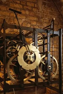 Time Collection: Landguard Fort, clock mechanism K060514