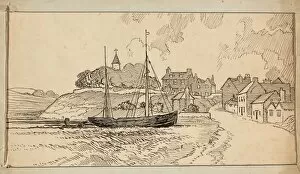 C G Harper Illustrations Collection: The landing place CGH01_01_1079