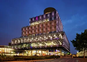 Dusk Collection: Library of Birmingham DP180932