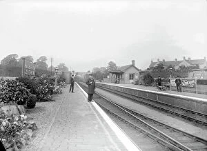 Railway Collection: Long Hanborough Station Master BB69_05293