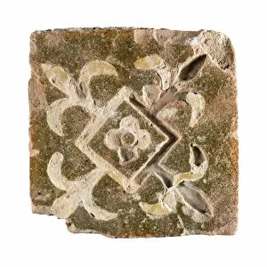 Medieval Art and Sculpture Collection: Medieval floor tile DP184209