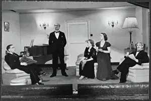 Theatre Prints: Members of the RAF Film Production Unit taking part in a production of George and Margaret chp01_07_01_206