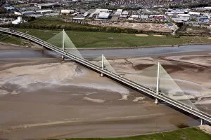 Suspension Bridge Collection: Mersey Gateway tollbridge 35025_032