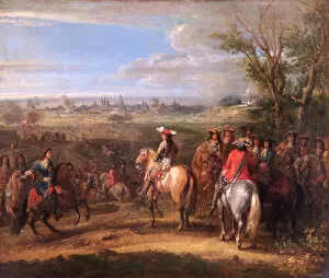 Images Dated 23rd September 2011: Meulen - Louis XIV at a Siege N070471