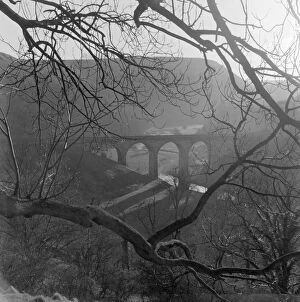 Images Dated 19th February 2008: Monsal Dale Viaduct, Derbyshire a069749