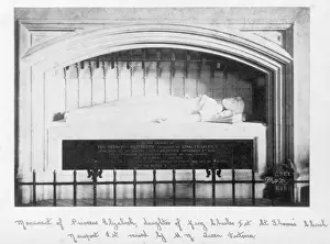 Monument of Princess Elizabeth daughter of King Charles I D880021b