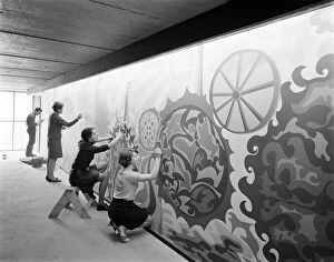 Art And Design Collection: Mural painting JLP01_08_078258