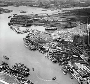 Ports, Docks and Harbours Collection: North Shields Docks EAW005502