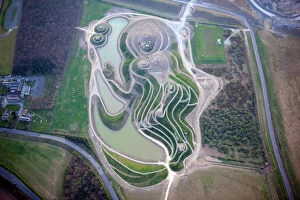 North-East England from the air Collection: Northumberlandia 28289_027