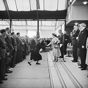 1950s Collection: Opening of Coryton Refinery JLP01_08_021308