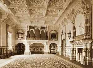 Historic views of Osborne Collection: Osborne House, Durbar Room, 1892 K010284
