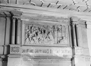 Hall House Collection: Overmantle to Jezebel Fireplace a42_02134