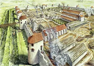 Reconstructing Roman Britain Collection: Portchester Castle J900007