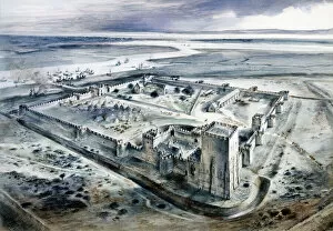 Castles of the South East Collection: Portchester Castle J940487