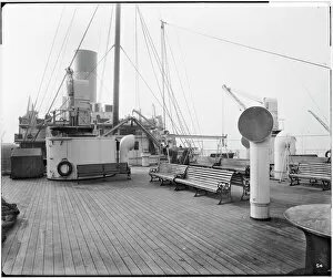 Images Dated 30th November 2018: Promenade deck, RMS Olympic BL24990_054