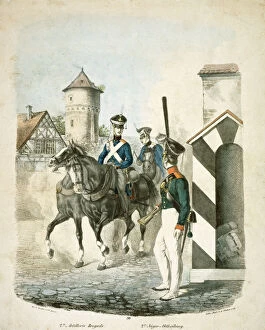 Horse Collection: Prussian soldiers J840001