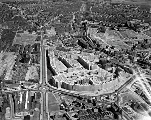 Yorkshire from the Air Collection: Quarry Hill Flats, Leeds EPW061489