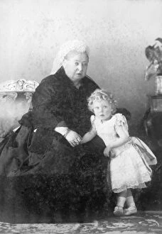 Child Hood Collection: Queen Victoria and Prince Edward D880044