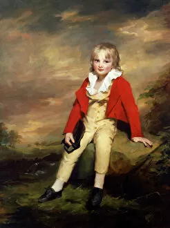 Male portraits Collection: Raeburn - Sir George Sinclair as a Boy J870221