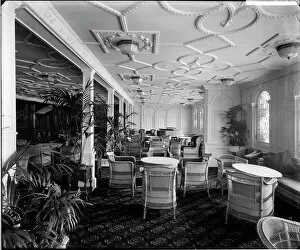 Images Dated 30th November 2018: Reception room, RMS Olympic BL24990_019