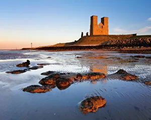 Beach Collection: Reculver Towers N060973