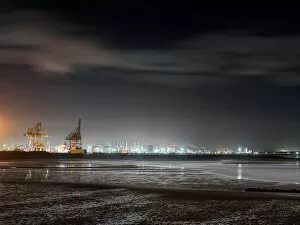 Industry Collection: Redcar and Tees estuary DP348874