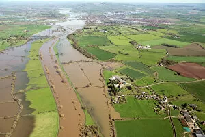 River valleys Collection: River Severn flooding 33611_047