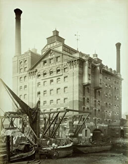 Factory Collection: Robinsons Flour Mill, Deptford, London 1883 BL03876