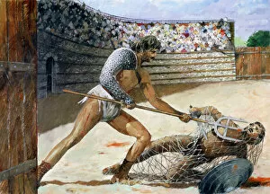Reconstructing Roman Britain Collection: Roman Gladiators J950069