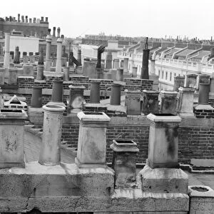 Residential Collection: Roof tops, Eaton Place, London a064894