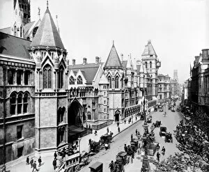 Victorian public buildings Collection: Royal Courts of Justice, London BB95_15544