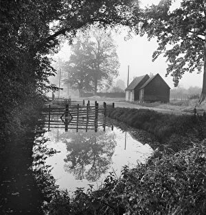Pond Collection: Rural scene a090284