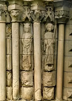Medieval stone sculpture Collection: Saints DP031784