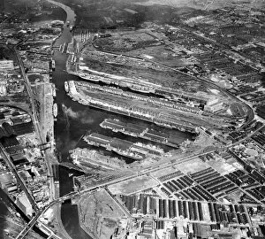 Maritime Collection: Salford Docks EAW006236