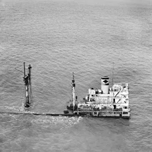 England's Maritime Heritage from the Air Collection: Shipwreck on Goodwin Sands EAW020497