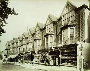 Victorian shopping and dining Collection: Shops, Grove Road, Eastbourne BL06649