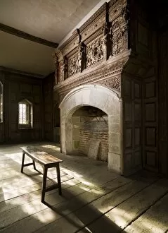 Wooden Collection: Solar Room, Stokesay Castle N080470