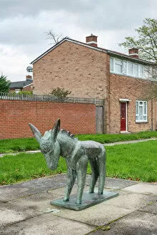 Post War public sculpture Collection: Soukop - Donkey DP178233