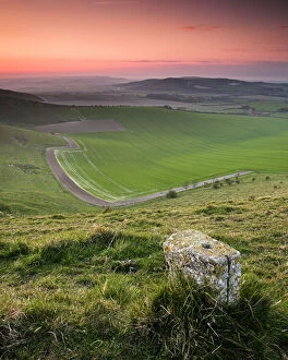 Green Collection: South Downs waymarker N071744