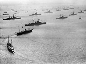 Aerial Views Collection: Spithead Review 1924 EPW011365